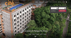 Desktop Screenshot of citehotel.com